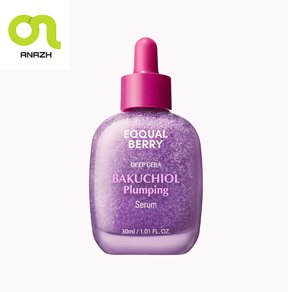 سرم باکوچیول و پپتید ضدچروک و سفتکننده پوست اکوالبری ۳۰ میل EQUALBERRY Bakuchiol Plumping Serum 30ml-اناژ