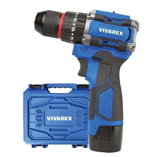 دریل چکشی دو باطری موتور براشلس VR 1610V-21BL