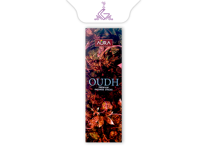 عود شاخه ای دست ساز عوده OUDH برند آئورا AURA