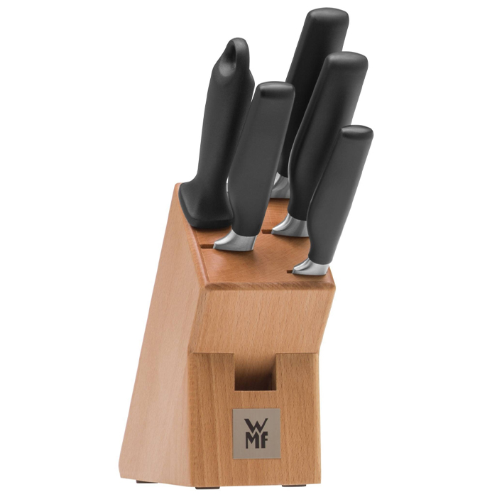 کارد با بلوک 6 پارچه وی ام اف | WMF knife block CUISINE ONE 6 pieces
