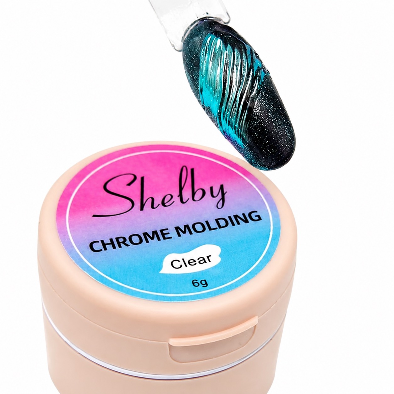 ژل کروم مدلینگ ناخن ۶ گرم - شلبی Shelby