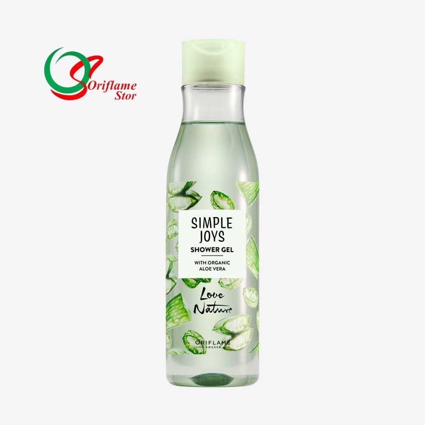 شامپو بدن (شاورژل) با عصاره آلوئه ورا ارگانیک عاشق طبیعت (47009)