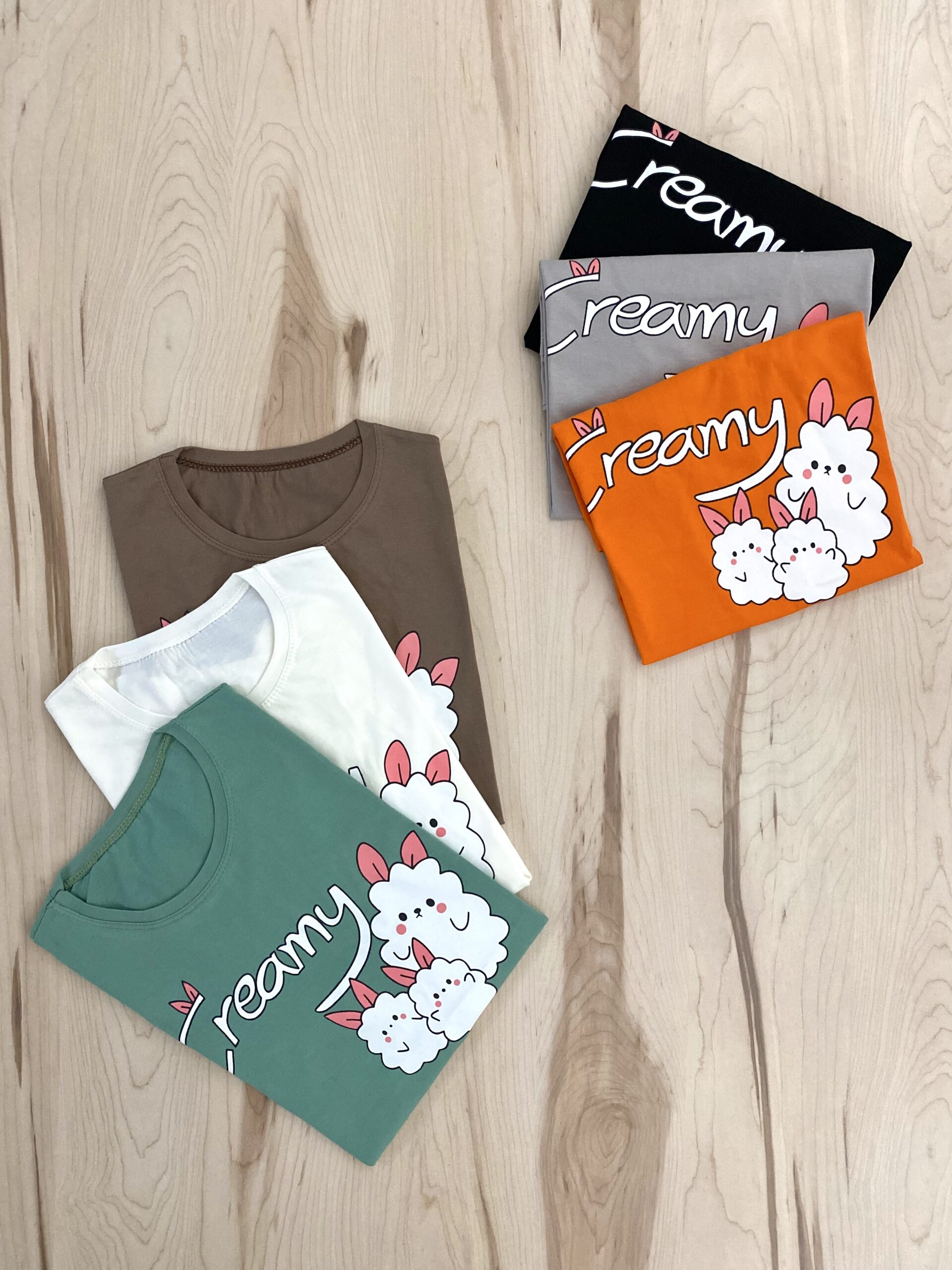 تیشرت creamy