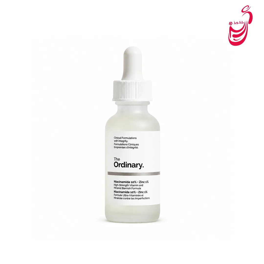 سرم ضد جوش حاوی نیاسینامید 10% و زینک 1% اوردینری 30میل