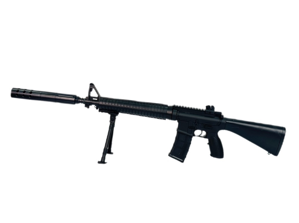 تفنگ اسباب‌بازی تیر ژله ای شارژی مدل M16
