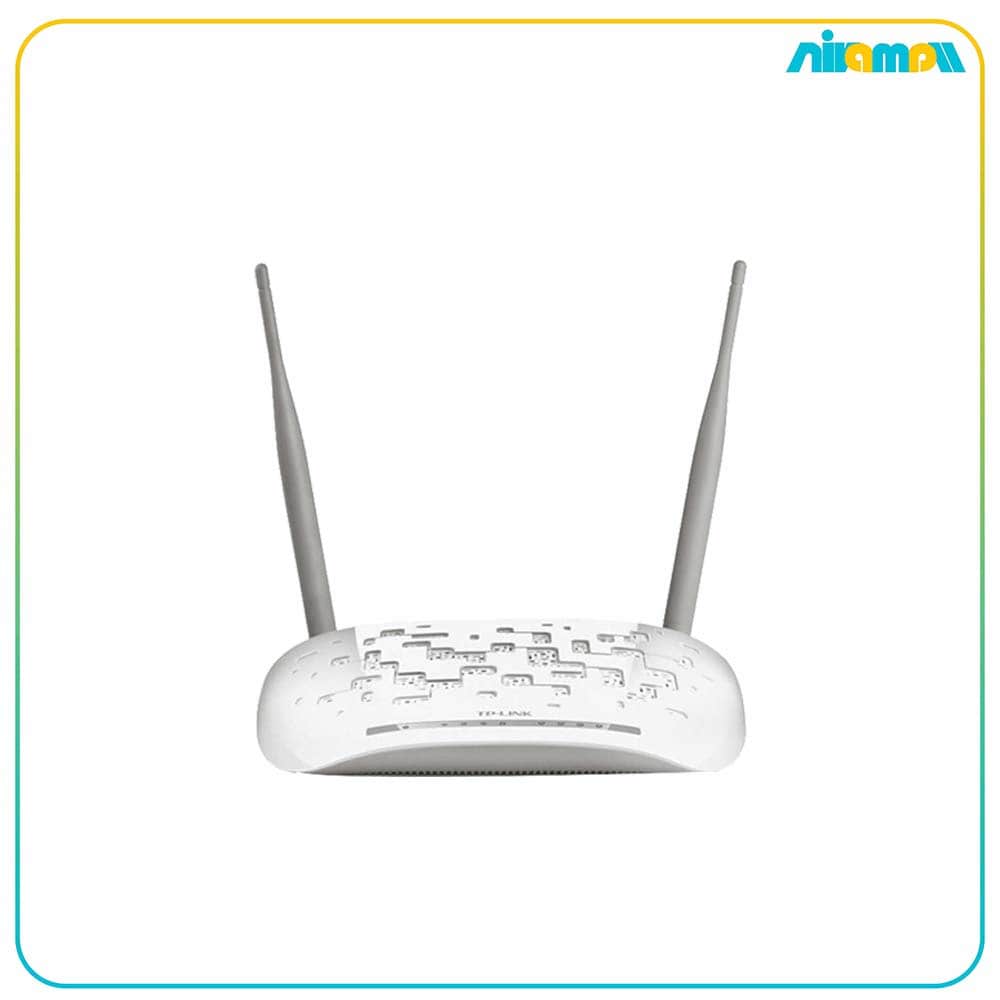 مودم روتر +ADSL2 بی سیم 300Mbps تی پی لینک مدل TD-W8961N