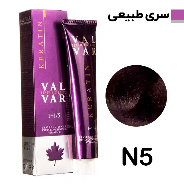 رنگ مو وال وار بلوند تیره سری طبیعی شماره N5