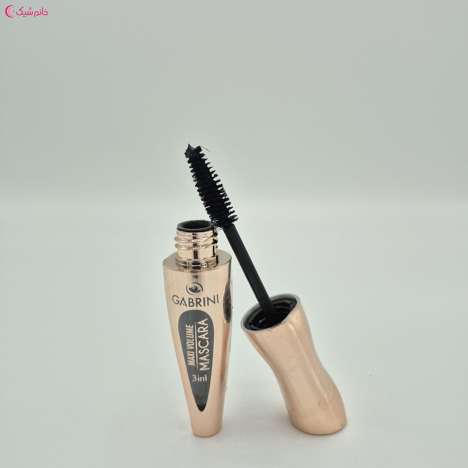 ریمل حجم دهنده سه در یک گابرینی اورجینال  (Gabrini) مدل Maxi Volume