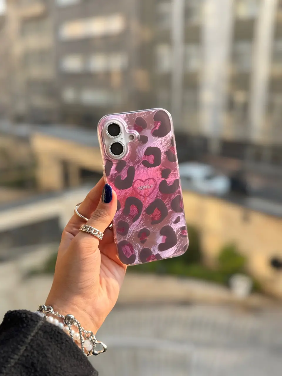 قاب پلنگ صورتی Honey Cherry