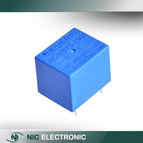 رله 12V-10A پایه میلون T73 مارک QIANJI کد JQC-3F-12VDC