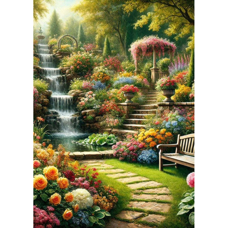 تابلو نقاشی الماسی بزرگسال کد 0157