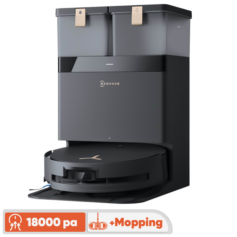جارو رباتیک اکووکس رباتیک مدل X8 Pro Omni - مشکی