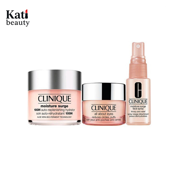 پک مسافرتی آبرسان 100 ساعته کلینیک | Clinique travel exclusive 100H moisture-کتی بیوتی