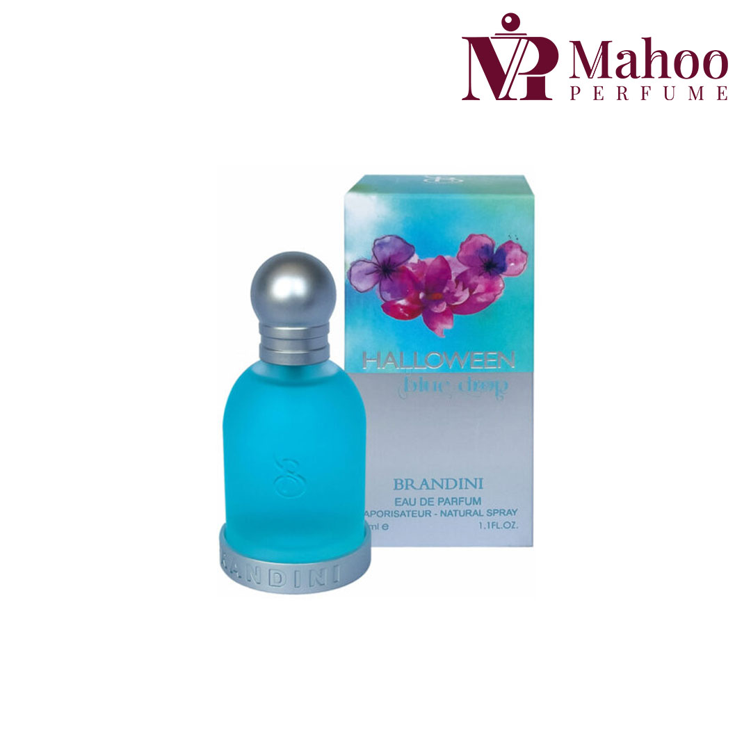 عطر جیبی هالووین بلودراپ برندینی | Brandini holloween blue drop