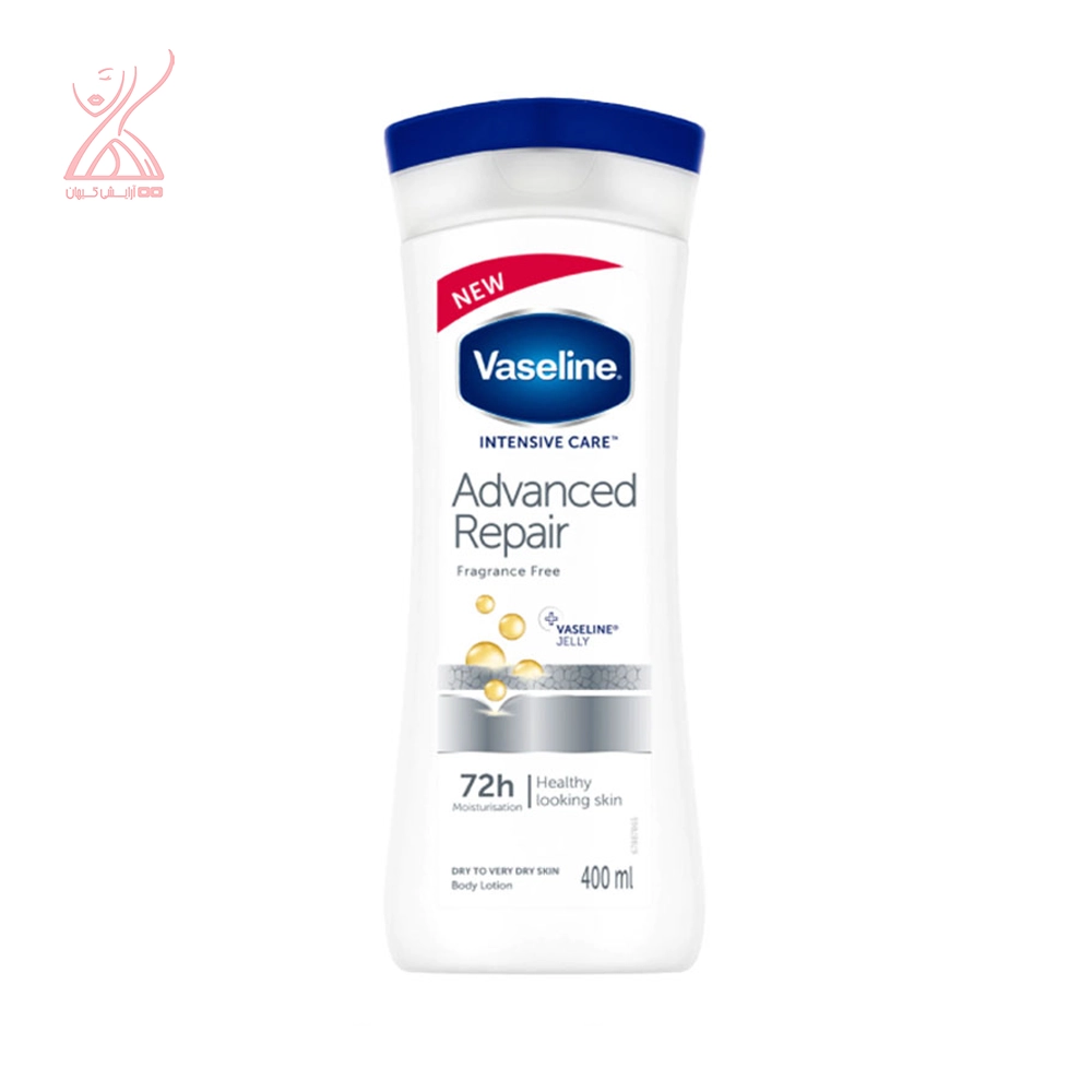 لوسیون بدن پوست خشک وازلین Vaseline