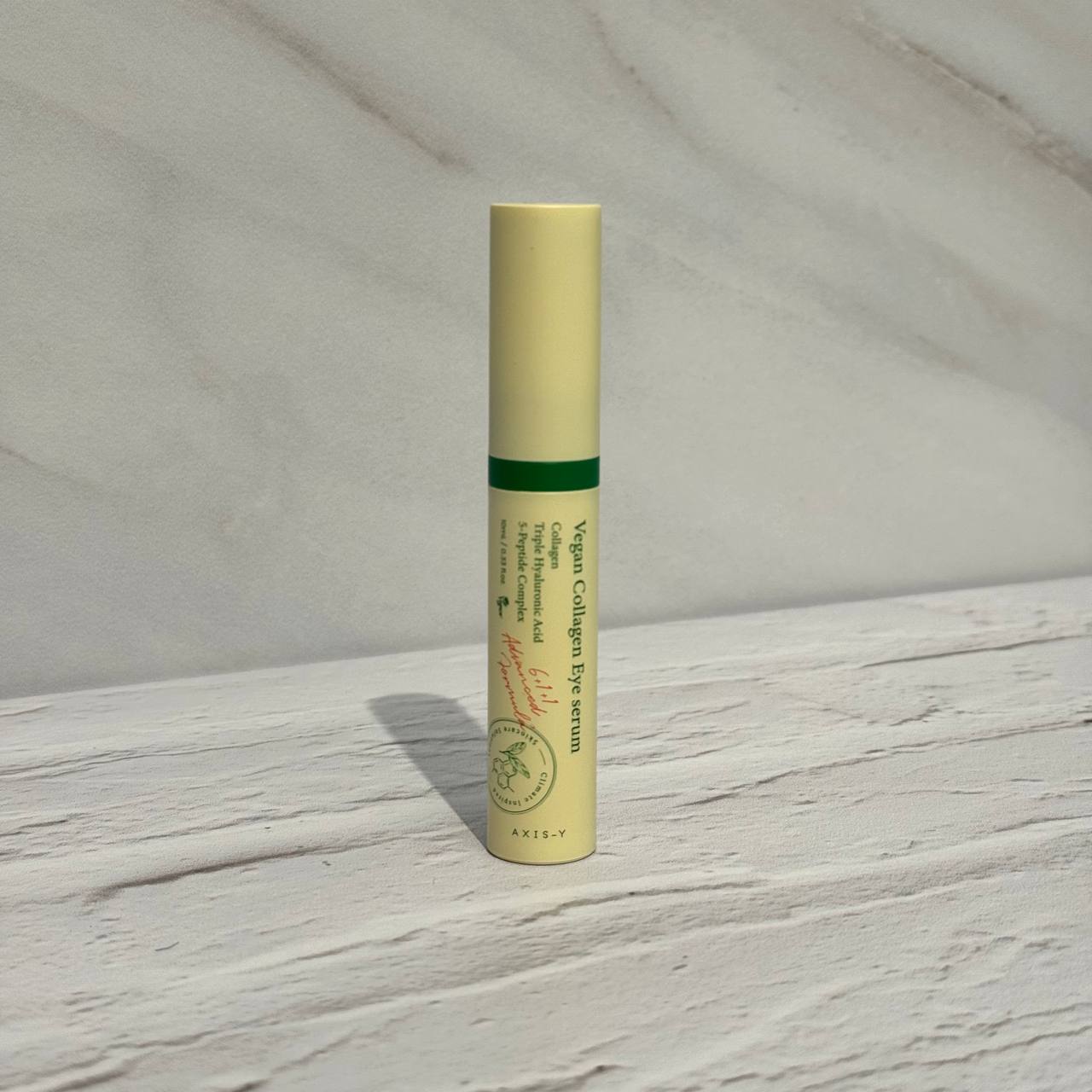 کرم دور چشم ضد چروک و روشن کننده کلاژن اکسیس وای Axis-Y Vegan Collagen Eye Serum