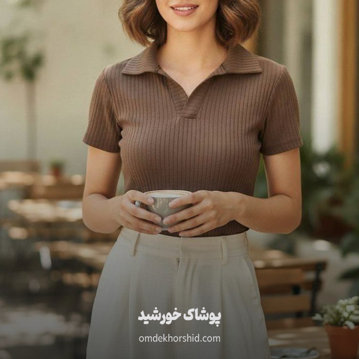 پولو شرت یقه مردانه