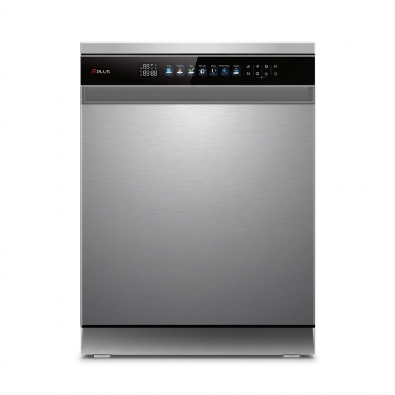 ماشین ظرفشویی 16 نفره آپلاس مدل DWT88A03 - استیل