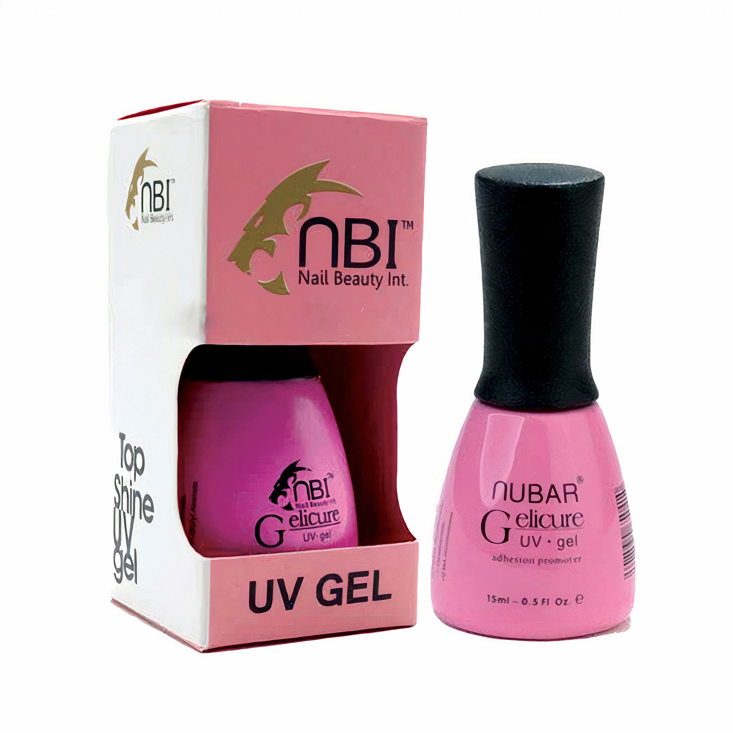 تاپ ژل ناخن NBI ان بی آی حجم 15 میل