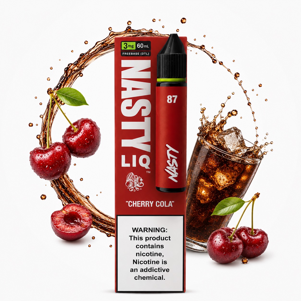 جویس گیلاس کولا نستی juice cherry cola nasty