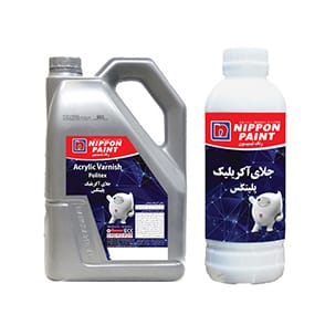 جلای اکریلیک نیم براق گالن