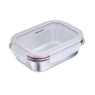 ظرف نهار استیل Stainless Steel Lunch Box وست مارک ۶۰۰ میلی‌لیتر