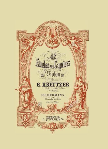 42violin Etudes by Rodolphe Kreutzer