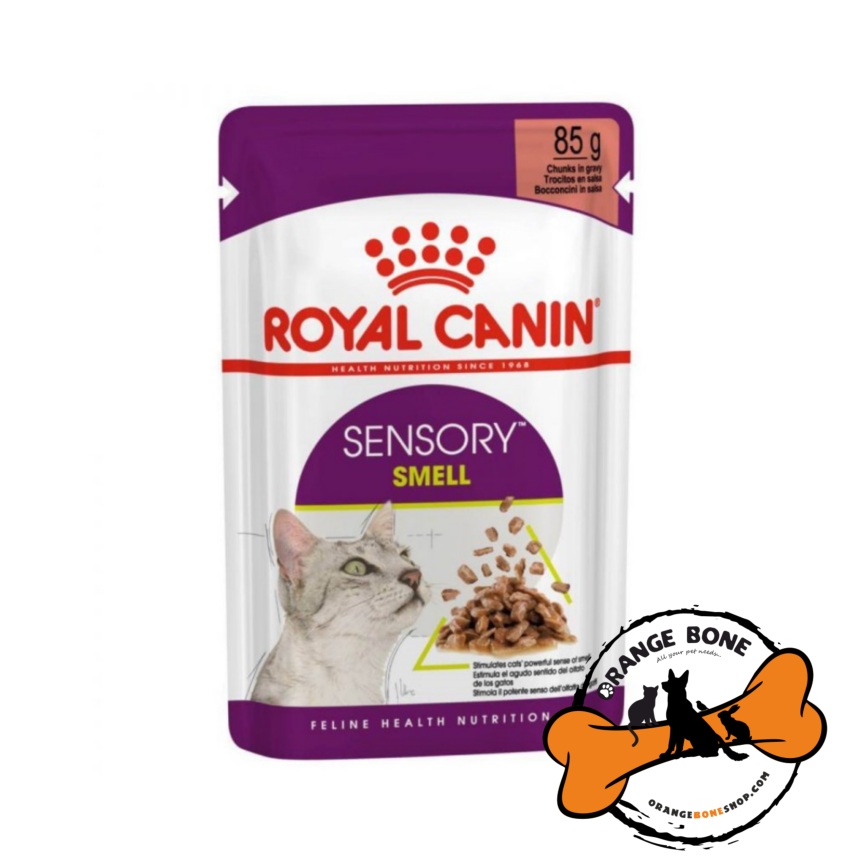 پوچ گربه رویال کنین مدل سنسوری اسمل ( Sensory smell Royal Canin Pouch)