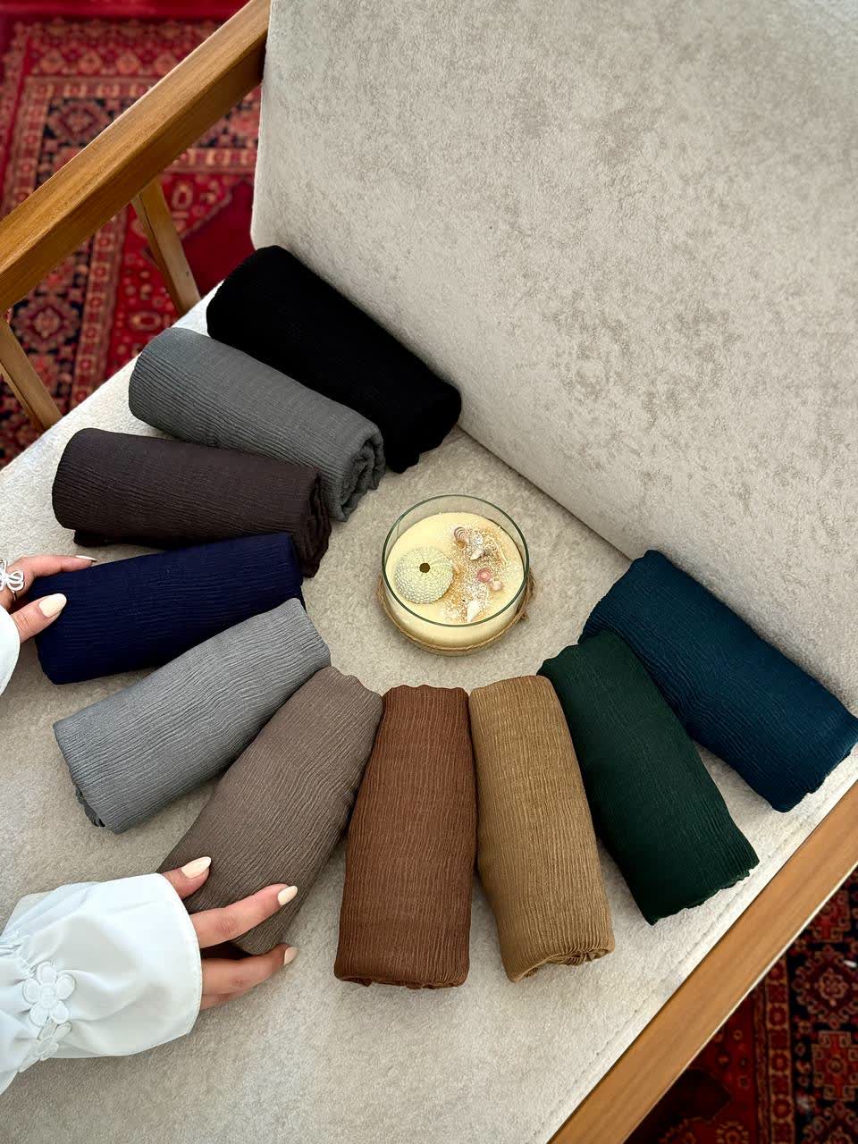 شال نخی پلیسه Blaga