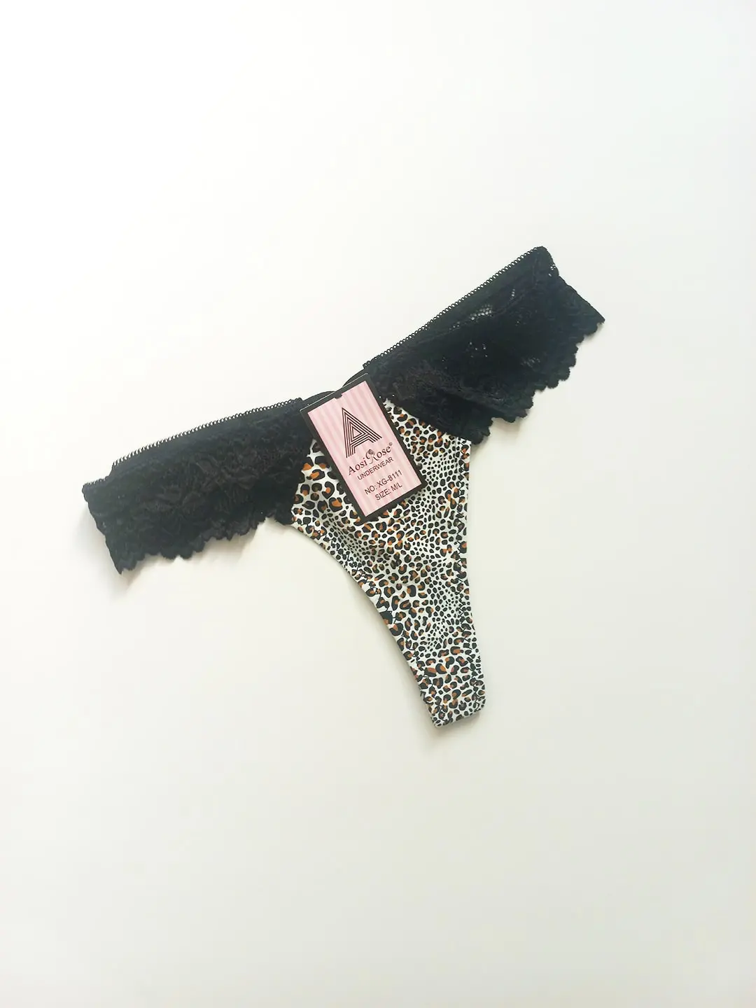 شورت لامبادا پلنگی مدل Black Lace
