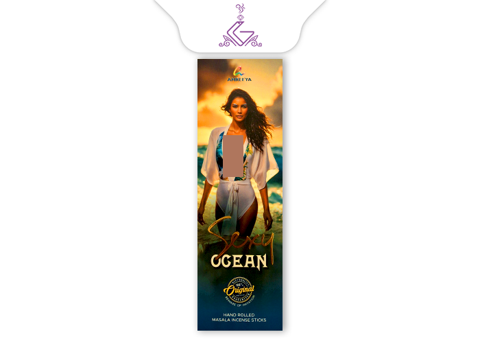 عود شاخه ای دست ساز سکسی اوشن SEXY OCEAN برند آمریا AMREEYA