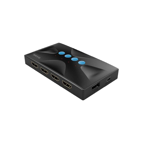 KVM سوییچ ۴ پورت HDMI دی لینک مدل DKVM-410HP