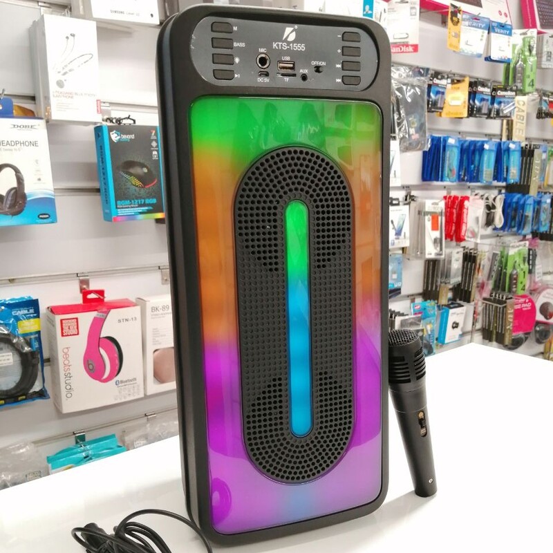 اسپیکر شارژی KTS-1555 + میکروفون ا KTS-1555 Speaker