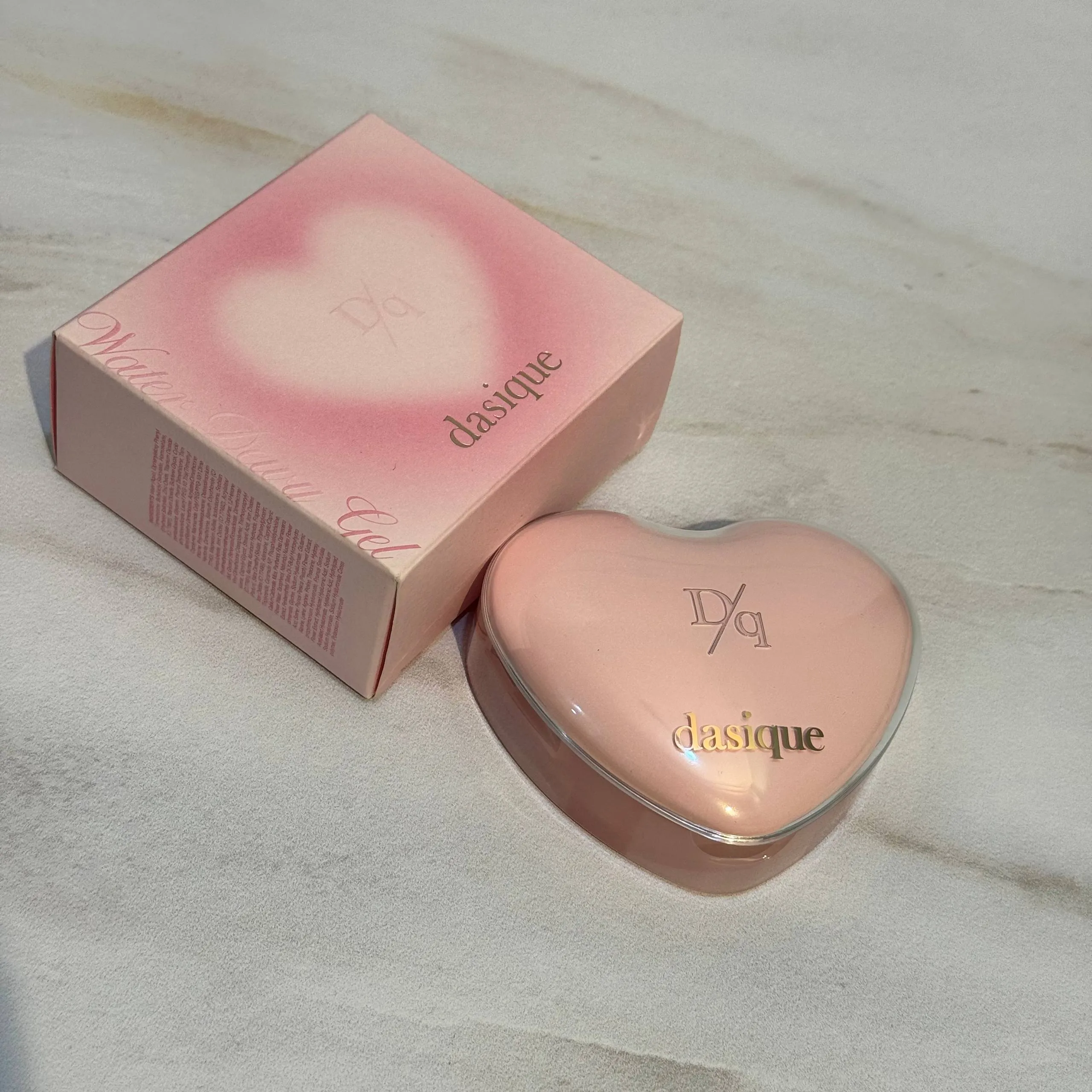 کوشن ژله‌ای و آبرسان دایسیک مدل نسخه قلبی dasique Water Dewy Gel Cushion Heart Edition 23N Natural
