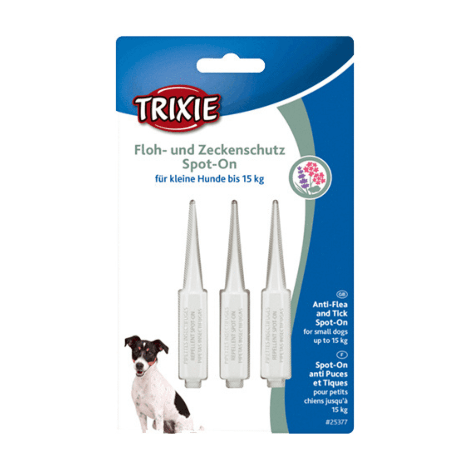 قطره ضد کک و کنه سگ نژاد کوچک تریکسی  Trixie Spot-On Flea and Tick Protection small dog
