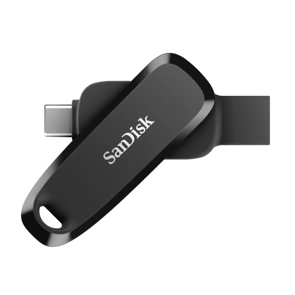 فلش مموری سن دیسک مدل SDDDC6 PHONE DRIVE ( USB/TYPE-C ) ظرفیت 64 گیگابایت - مشکی