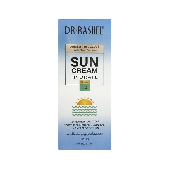 ضد آفتاب دکتر راشل SPF 50 مدل Hydrate حجم 60 میل – Dr Rashel