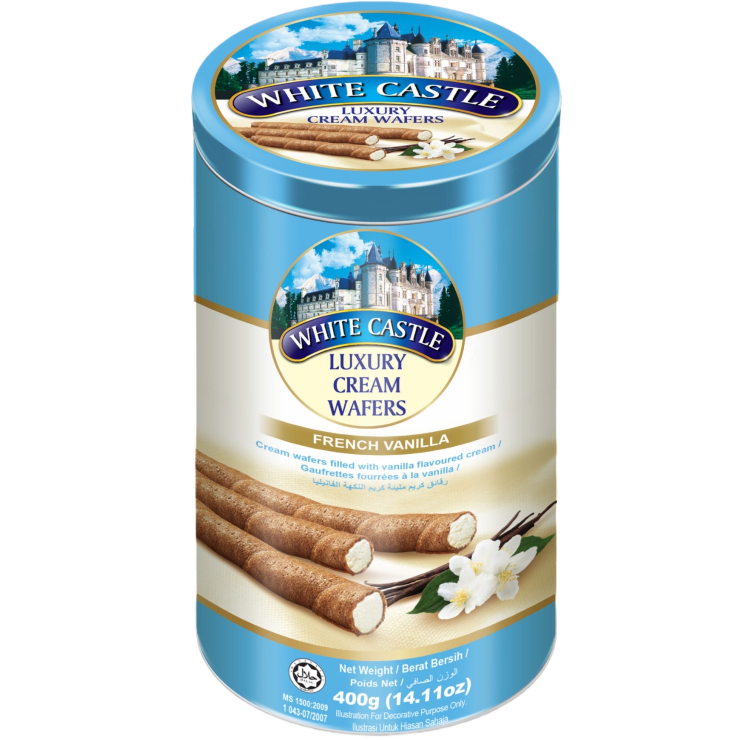 شوکو رول وانیلی وایت کستل (400gr)