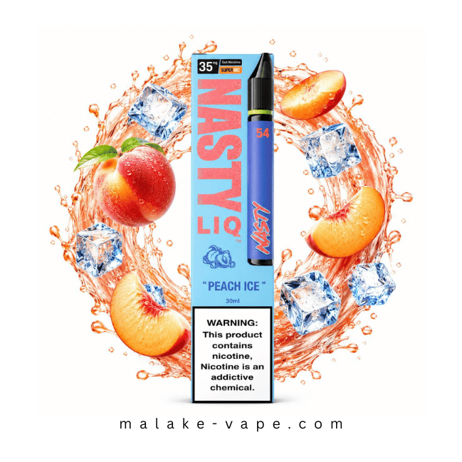 سالت هلو یخ نستی Nasty LIQ 54 Peach Ice