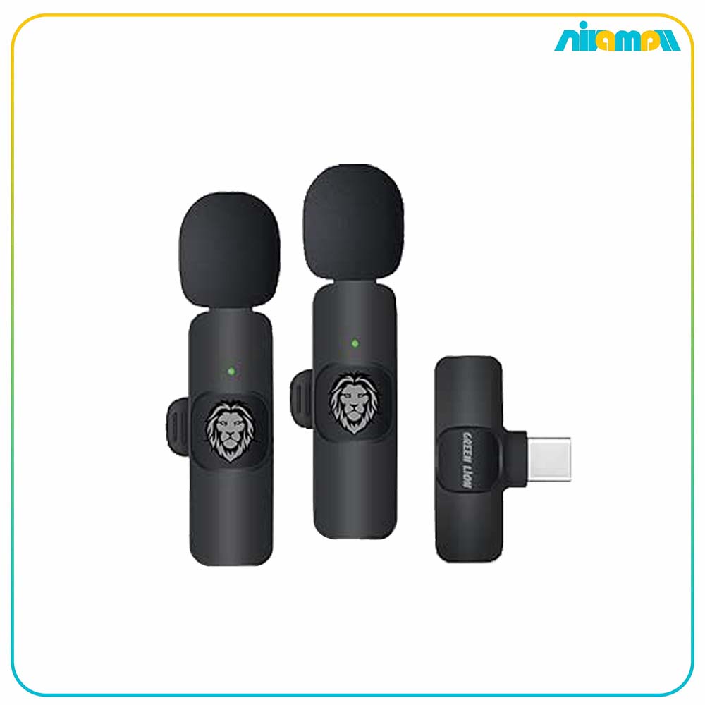 میکروفن یقه ای گرین لاین مدل 3in1 Wireless Microphone