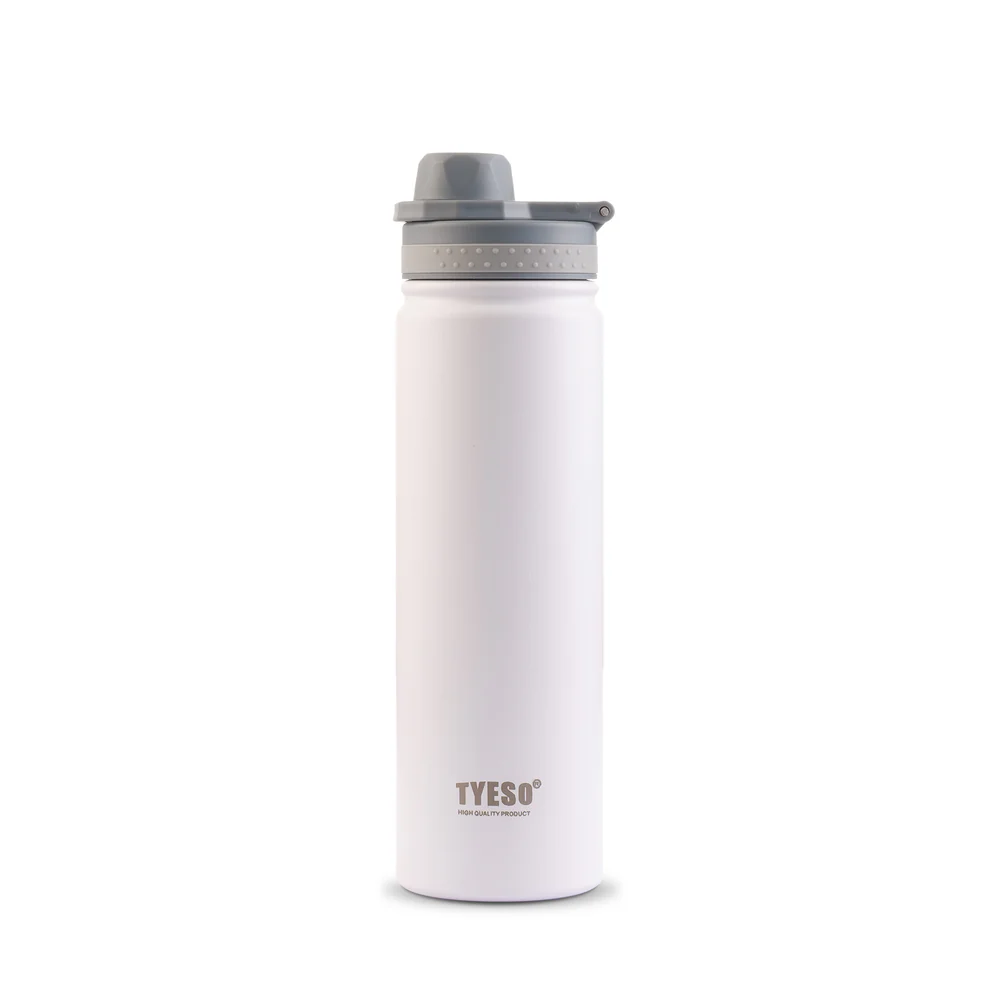 بطری ورزشی 750 میل تایسو Tyeso رنگ سفید