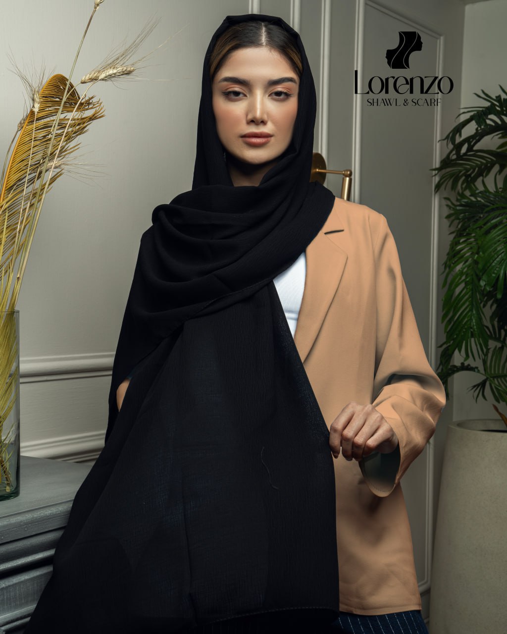 شال بلاگا ساده