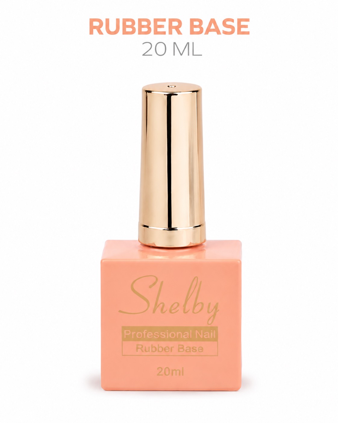 رابر بیس ناخن کلییر ۲۰ میل - شلبی shelby