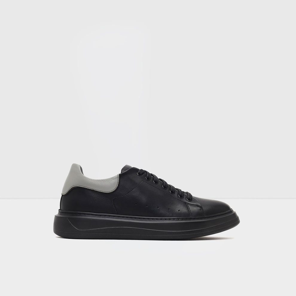 کتونی مردانه مشکی چرم طبیعی آلدو KIYOSU-TR – ALDO