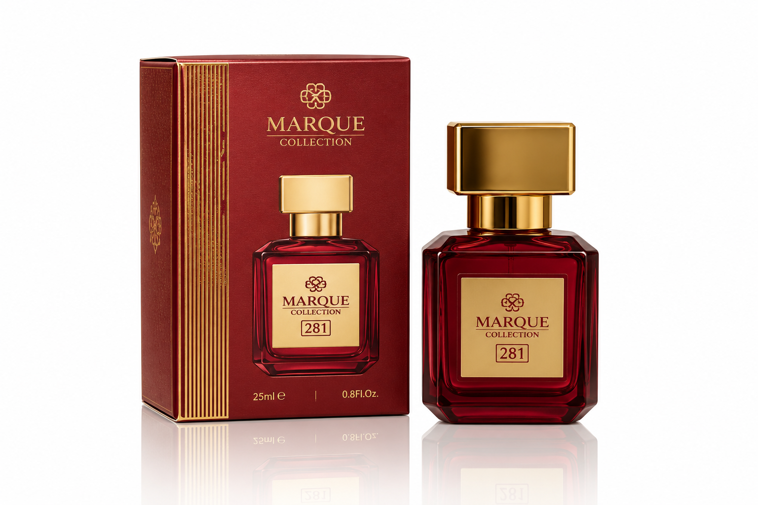 عطر ادکلن کرکجان باکارات رژ قرمز مارکویی کالکشن کد 169 حجم 25میل Marque collection Baccarat Rouje