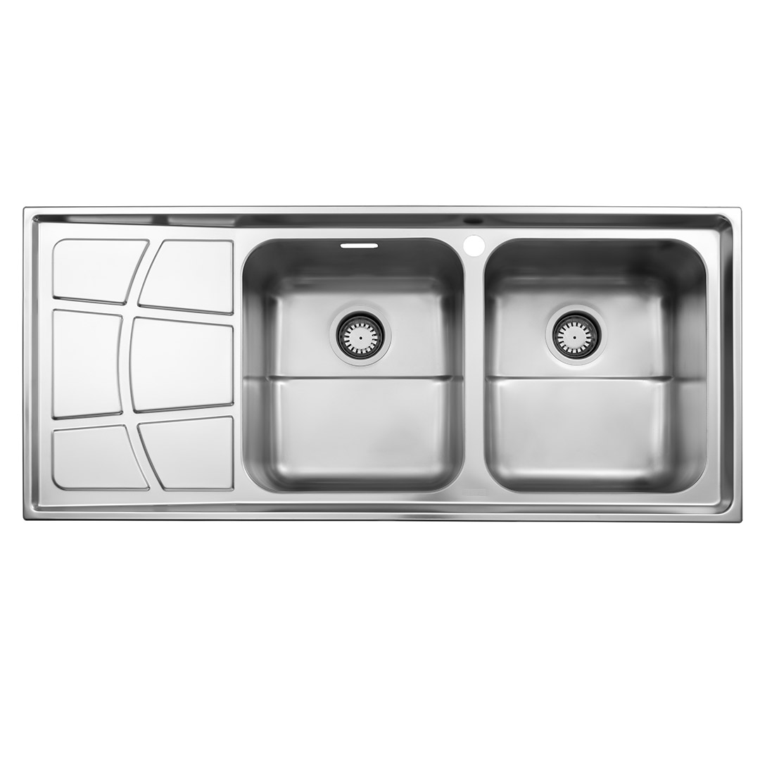 سینک دو لگنه فانتزی 762 توکار