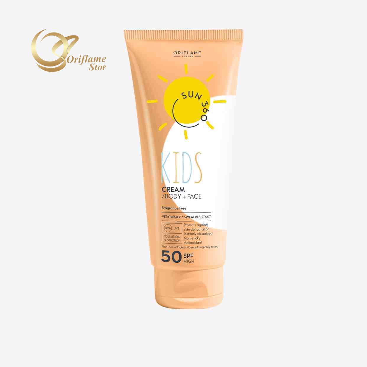 ضدآفتاب صورت و بدن سان 360 مخصوص کودکان و پوست های حساس (کد 34896)