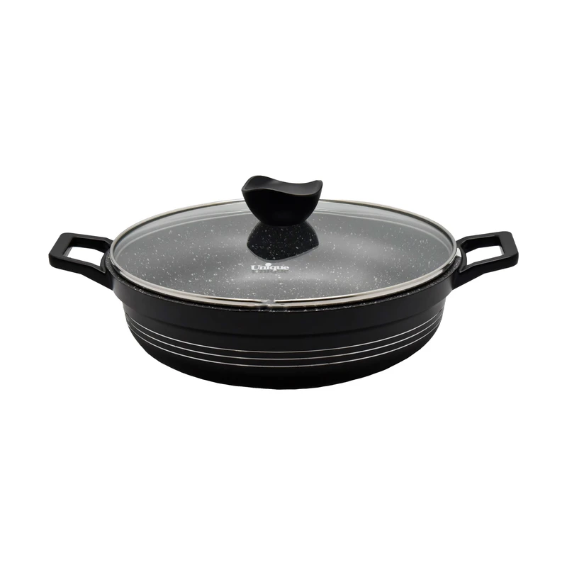 تابه 28 دو دسته کف گرانیت یونیک کد UN-7815