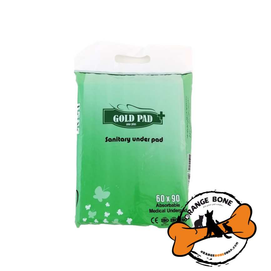 زیرانداز بهداشتی ( پد) اکونومی سایز 60×90 گلد پد (10 عددی)