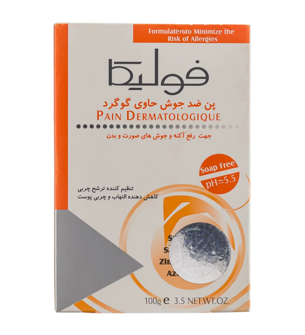 پن ضد جوش حاوی گوگرد فولیکا